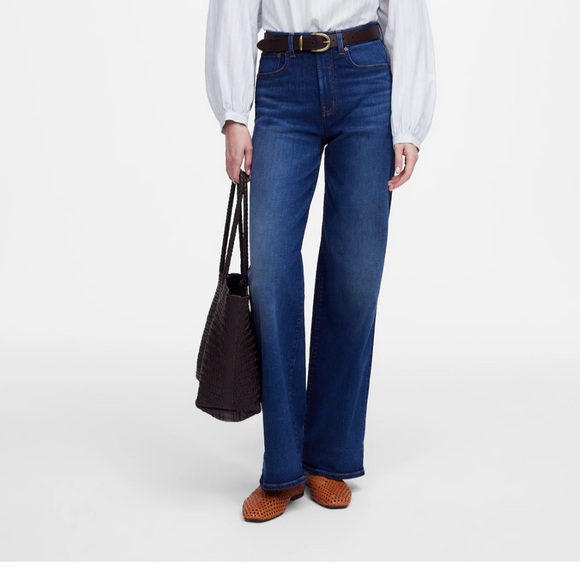 Madewell Denim - Madewell Perfect Vintage Wide-Leg Jean